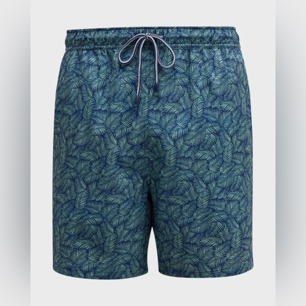 NWOT Peter Millar Tropical Shade Swim Trunks Size XL